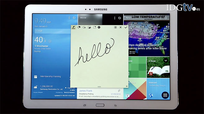 CES 2014: Samsung tablets